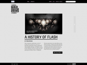 Exposition temporaire: l'histoire du Flash