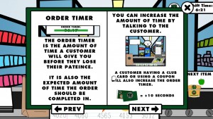 Guide en anglais expliquant le timer